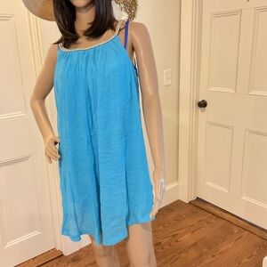 Blue Women's Swim Coverup
